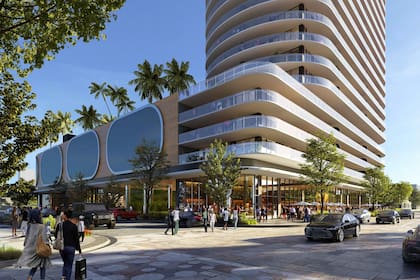 En el nivel de la calle, contemplan habilitar locales comerciales y restaurantes