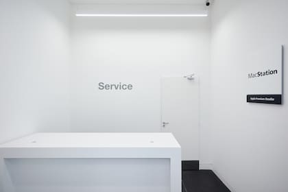 En el nuevo local premium, MacStation también cuenta con un servicio técnico oficial de Apple