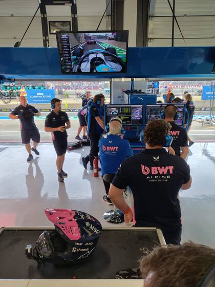 En el paddock de Alpine hubo desilusión