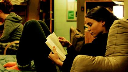 En el papel de Erica Albright en Red social