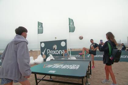 En el parador Cabo Largo Rexona ofrece actividades físicas variadas todos los días.