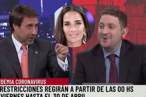 En el pase, Eduardo Feinmann le recordó a Jonatan Viale que él no había asistido al programa de Juana Viale porque lo habían "bajado de un ondazo"