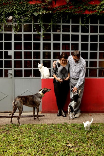 En el PH donde pasaban sus días junto a sus compañeros del mundo animal