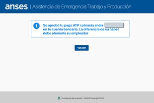 En el portal de la Anses se puede consultar cuándo se deposita la parte del sueldo que corresponde al ATP
