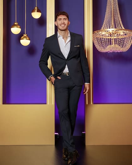 En el reality, Martínez se presentó como empresario y fanático de River