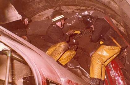 En el rescate participaron más de 1300 bomberos