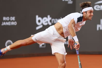 En el Río Open, Etcheverry intenta a los 26 años ganar un trofeo de nivel ATP después de tres finales perdidas.