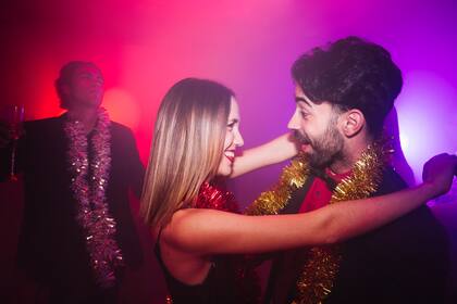 En el segundo casamiento sí bailaron toda la noche