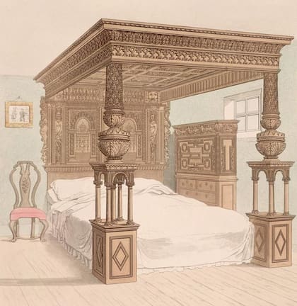 En el siglo XVII, los europeos tenían un amplio universo de camas para elegir, como la Gran Cama de Ware
