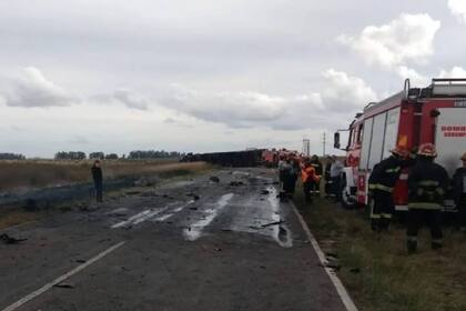 En el siniestro murió un pediatra tras chocar contra un camión