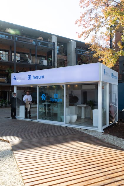 En el stand de FV en Experiencia Casa Living se pueden apreciar de cerca sus diferentes líneas de griferías