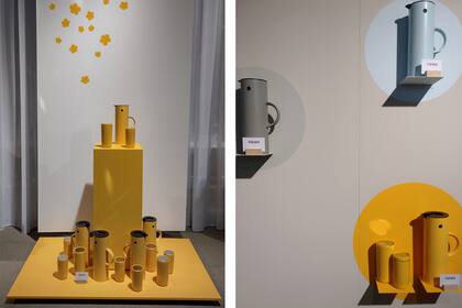 En el stand de Stelton, la estrella fue la versión amarilla de su celebrado termo 'EM 77'. El que lo eligió hace 30 años se felicita por su gusto, el que lo elige hoy, se sube a la propuesta global de la marca.