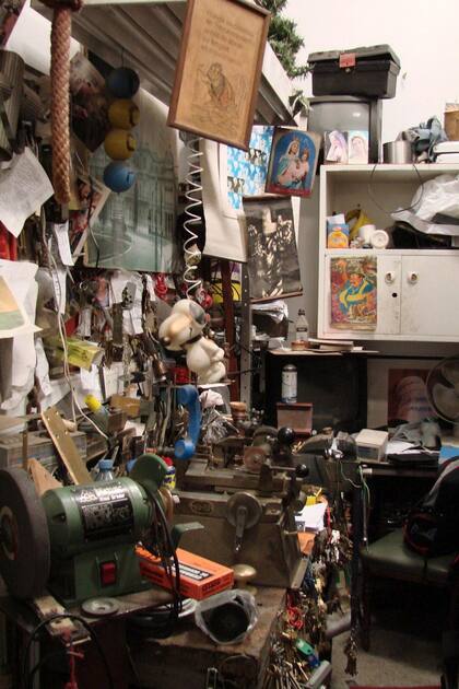 En el subsuelo funcionaba una cerrajería