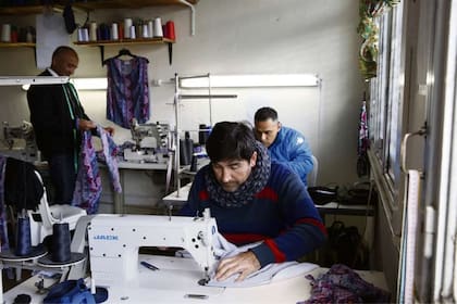 En el taller de Federico Lacroze al 4100, cristalizan el trabajo que imaginaron en la cárcel durante sus sue?os de libertad