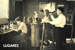 Cómo es la casa del artista parisino que realizó la araña del Congreso y el plafonier del Teatro Colón