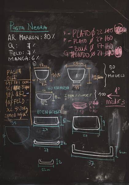 En el taller se trabajan todos los procesos desde el torneado, secado, horneado y esmaltado