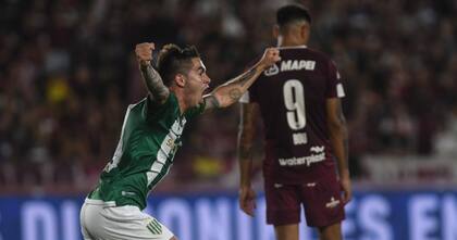 En el último clásico del Sur Banfield le empató agónicamente a Lanús como visitante