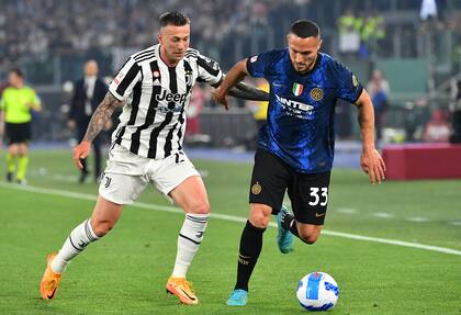 En el último enfrentamiento entre ambos, Inter ganó 4-2 en la final de la Copa de Italia 2021-22