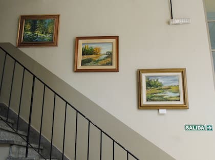 En el Urquiza hay arte hasta en las escaleras