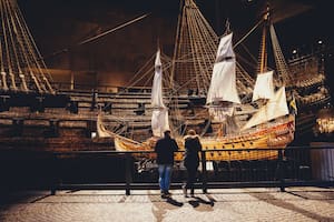 El Titanic del siglo XVII que terminó vencido por el viento apenas empezó a navegar