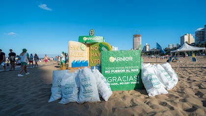 En el verano, Garnier lideró un plan de recolección de plástico en las playas dentro del marco del pilar de “Ocean Conservancy”, otro de los programas que conforman Green Beauty.