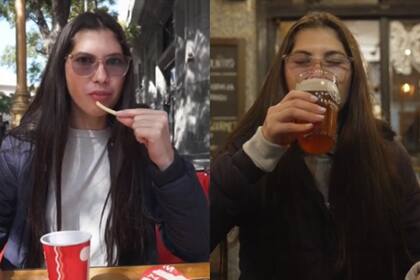 En el video que compartieron, la pareja realizó un recorrido por diversos lugares ubicados en Buenos Aires (TikTok @locosxelmundoo)