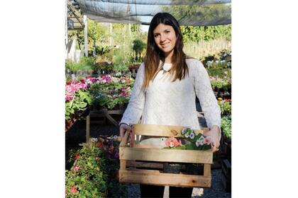 En el vivero de Agronomía, eligiendo en cantidad