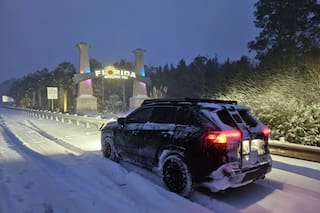 Nieve insólita en Florida: ola de frío récord y el impacto de la bomba ciclónica de Tampa a Miami