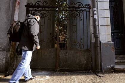 En ese callejón de Mulhouse, cerrado por rejas, dejaron a Krombach (Getty Images)