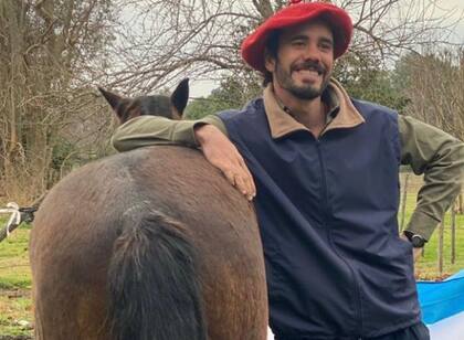 “En esos 11 meses en la cabaña aprendí una pila de cosas, pero lo más importante es que reafirmé mi pasión por los caballos", dice Álvaro Biderman
