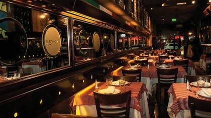 En esta cantina italiana no podían faltar los risottos