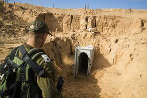 Israel comienza a bombear agua de mar en los túneles de Hamas en Gaza