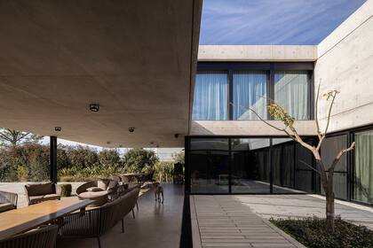 En esta foto se muestra la integración de los espacios _ Arq. Mariano Fiorentini / Fotografía: Ramiro Sosa.