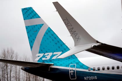  En esta fotografía del 5 de febrero de 2018 se muestra el avión 737 Max de Boeing, en Renton, Washington. 