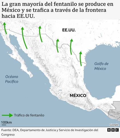 En este caso, la ruta del fentanilo.