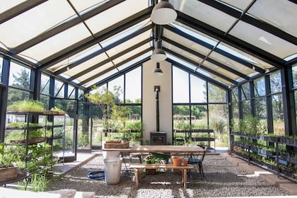En este espacio multiuso también se dictan cursos de huerta biointensiva, diseño naturalista y uso de plantas nativas.