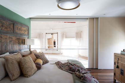 En este nivel, el piso se hizo de lapacho (Patagonia Flooring).
