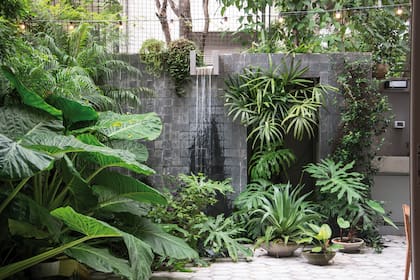 En este pulmón de manzana de un departamento en La Recoleta, los paisajistas pusieron ideas al servicio de un espacio a pura sombra. El resultado está a la vista.