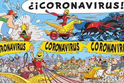 En estos días se recordó en las redes aquel capítulo de Asterix y Obélix sobre el coronavirus