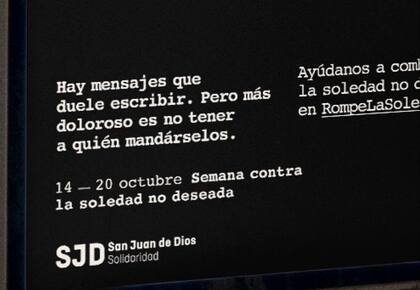 En Europa, 30 millones de personas están solos. Uno de cada cuatro niños y niñas de entre 10 y 12 años se siente solo y el 50% de los mayores de 80 años vive con sensación de soledad.