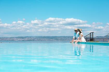En Évian-les-Bains se destaca el circuito Hydro al aire libre, en plena naturaleza