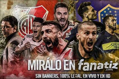 En Fanatiz, el partido se puede ver por streaming en los Estados Unidos