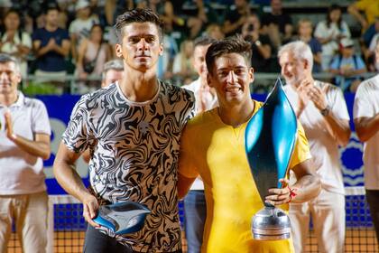 En febrero pasado, Sebastián Báez se coronó campeón del ATP de Córdoba al vencer en la final a Federico Coria