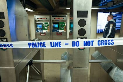 En febrero se produjo un tiroteo en el metro de Nueva York que terminó con al menos un muerto y cinco heridos