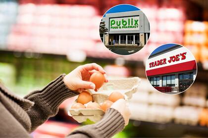 En Florida, en supermercados como Publix y Trader Joe’s escasea la oferta de huevos