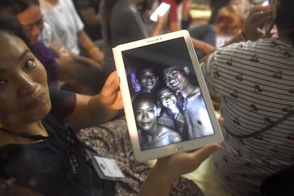 La información fue confirmada por uno de los oficiales del rescate