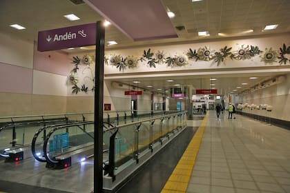 Todas las estaciones con diferente decoración