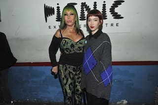 Del look “extraterrestre” de Moria Casán al encuentro de dos de los clanes más importantes del mundo del espectáculo