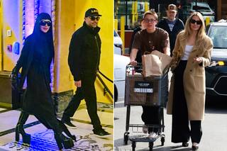 Del look gótico de Lady Gaga a las compras de Angelina y el paseo en bicitaxi de Kevin Costner
