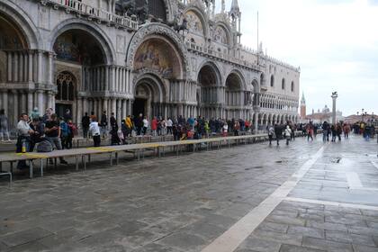 Por primera vez en más de 50 años la plaza San Marcos no se inundó